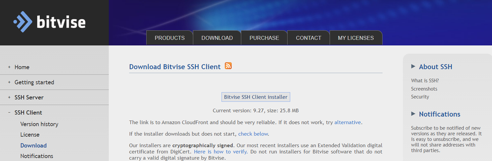 Hướng dẫn sử dụng Bitvise SSH Client
