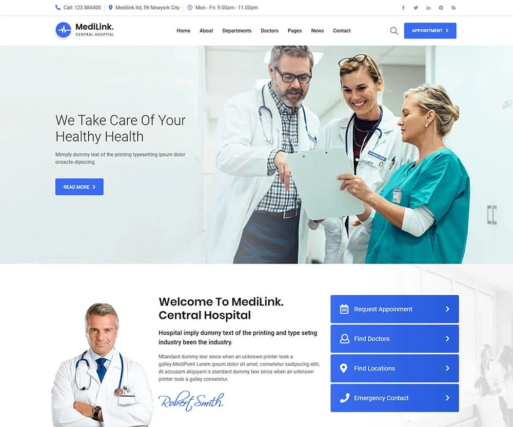 Các phương pháp hay nhất để thiết kế trang web bệnh viện hiệu quả