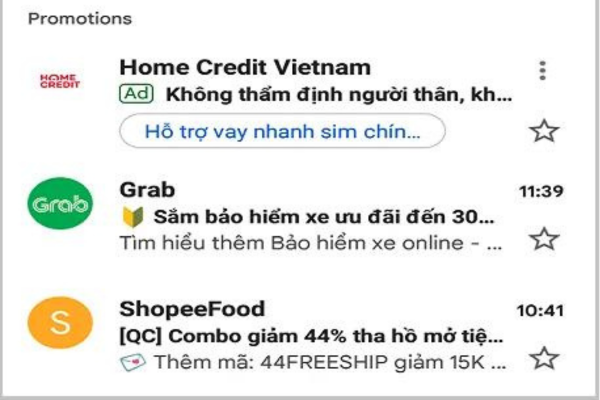 TIÊU ĐỀ EMAIL CHÀO HÀNG