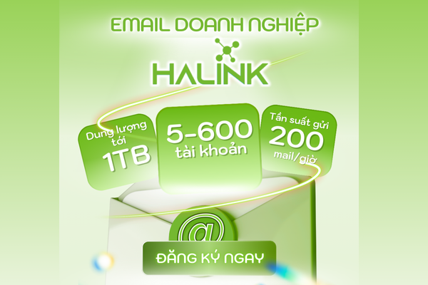 email doanh nghiệp Halink