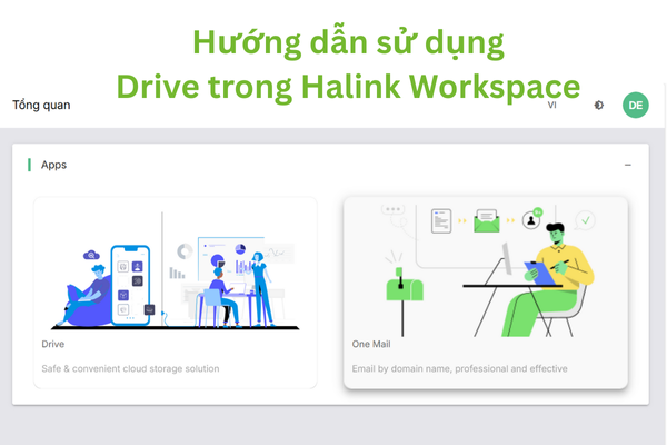 Hướng dẫn sử dụng Drive trong Halink Workspace