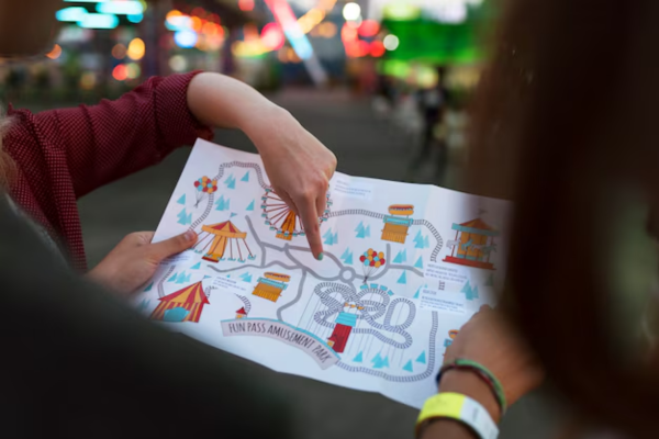 Bản đồ chỉ đường dạng tờ rơi